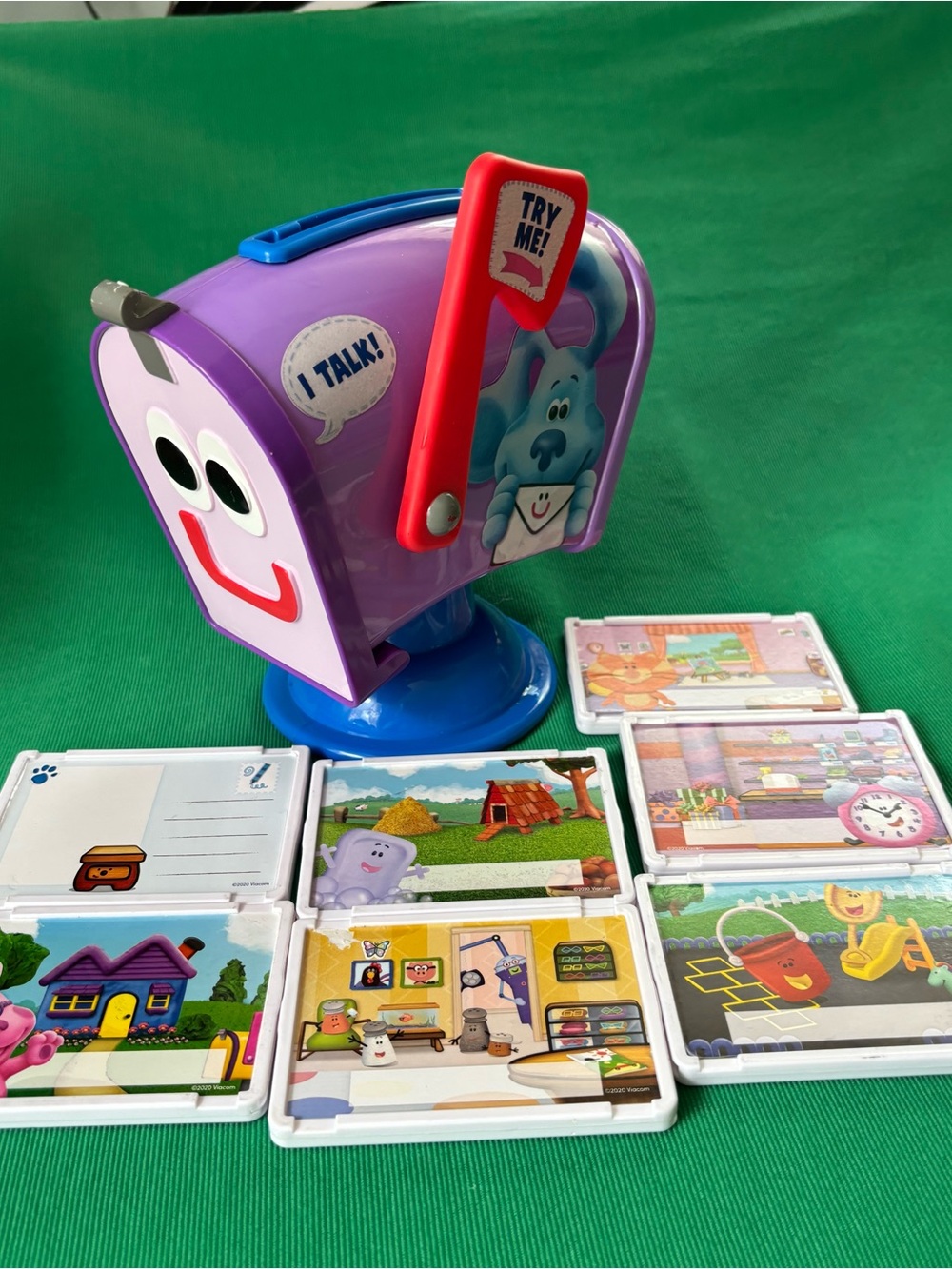Blues clues talking Mailbox & Letters toy 2020 W sound Works